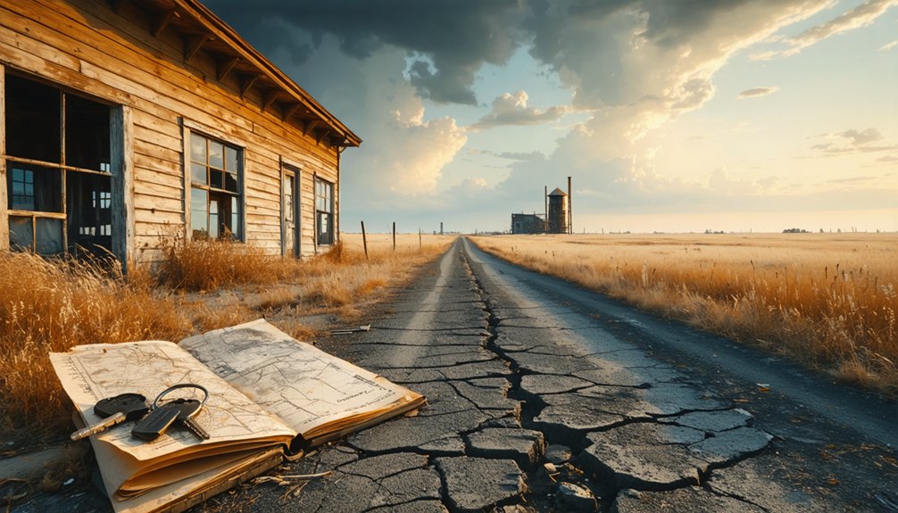 central kansas ghost towns