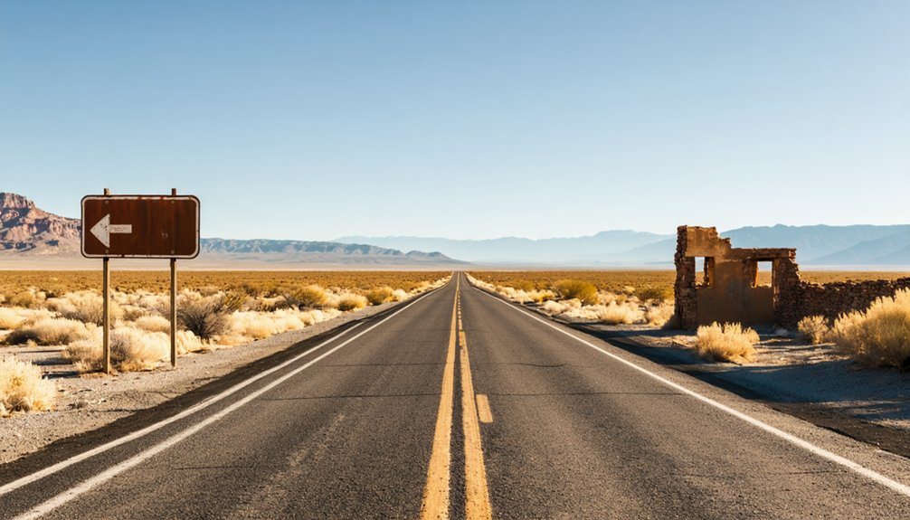 desert road trip navigation