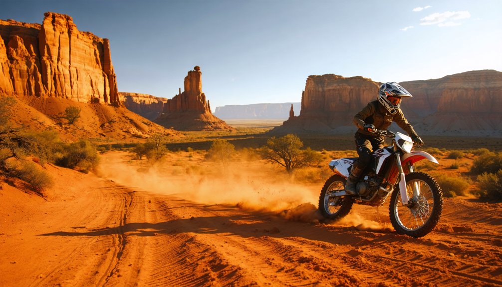 dirt biking in caineville