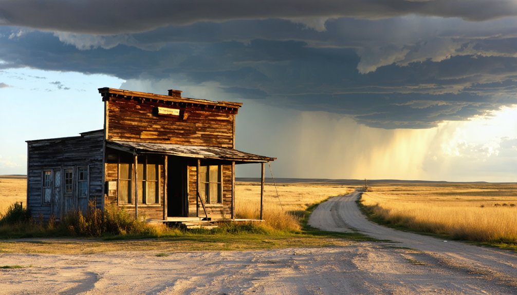 eerily preserved ghost town