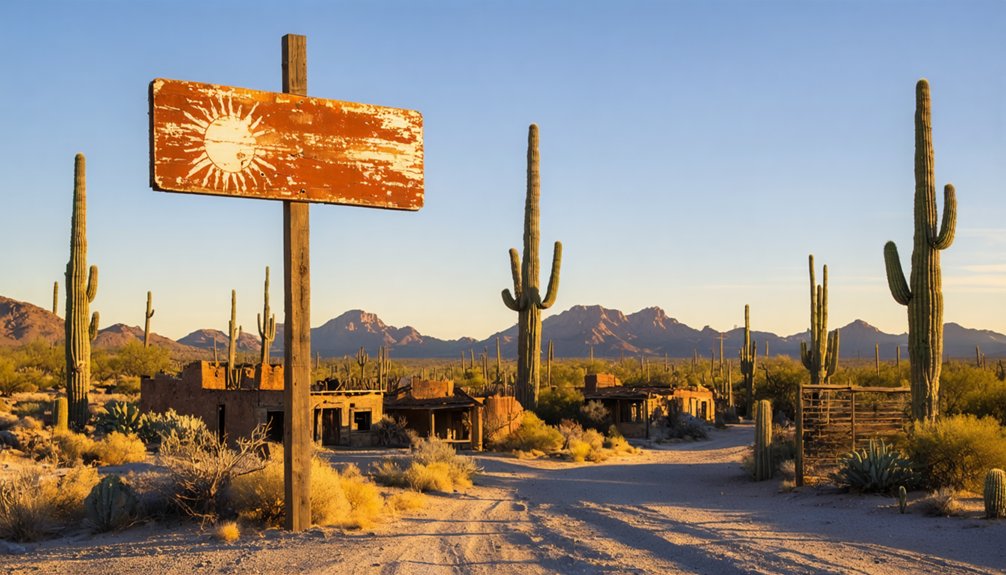 explore bumble bee ghost town