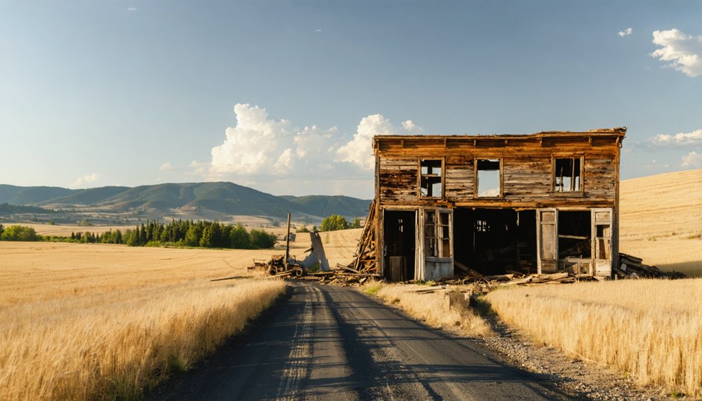 explore columbia river ghost towns