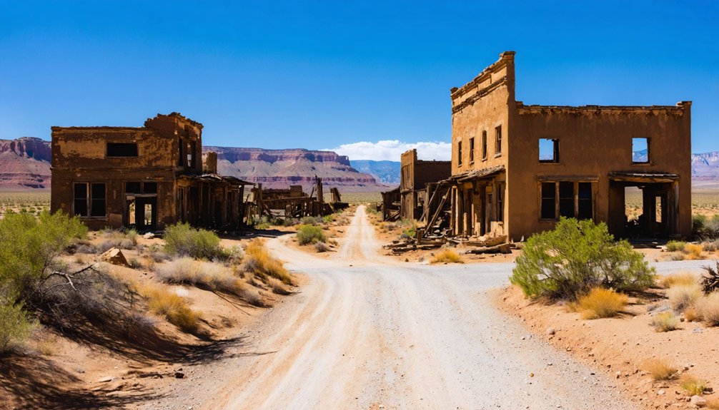 explore hite ghost town