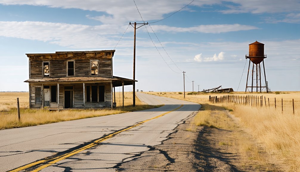 explore kansas ghost towns