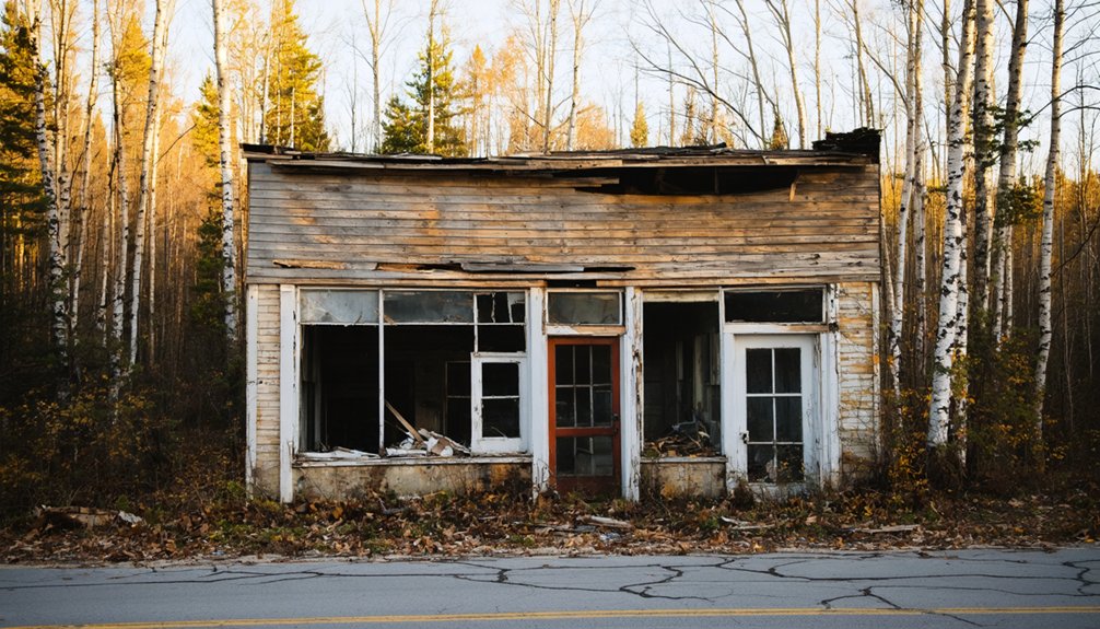 explore leer ghost town