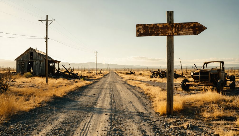 explore nearby ghost towns