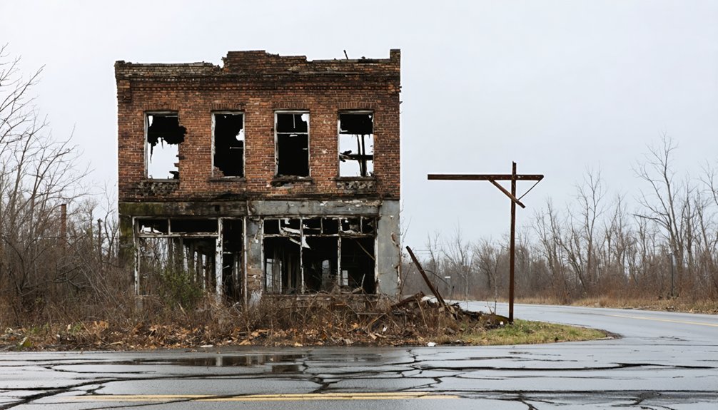 fascinating ghost town remnants