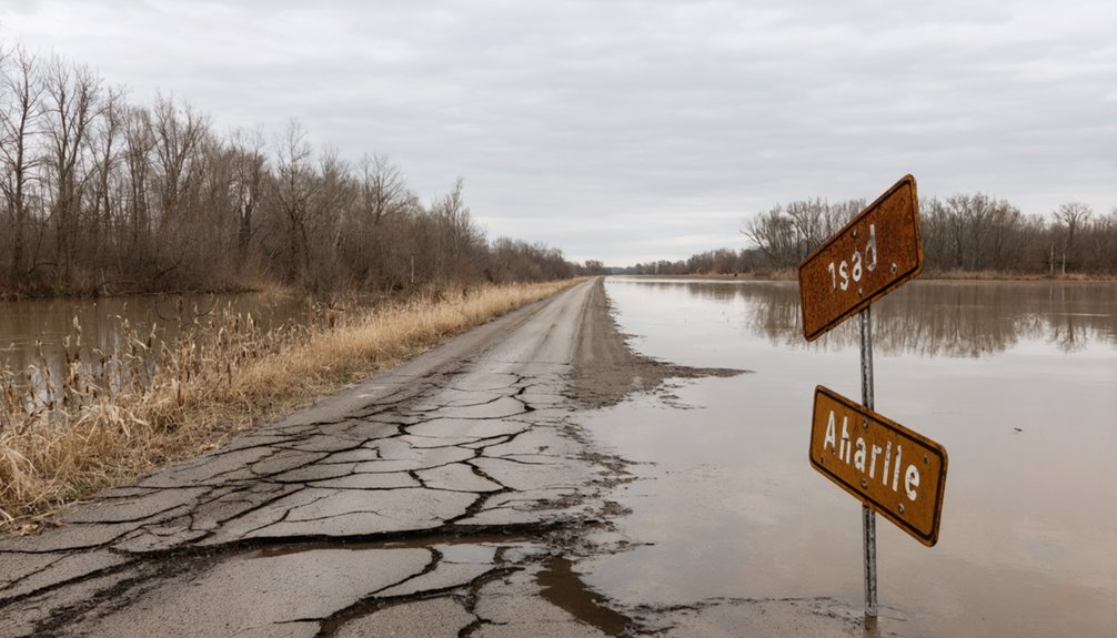 flood prone roads to wakenda