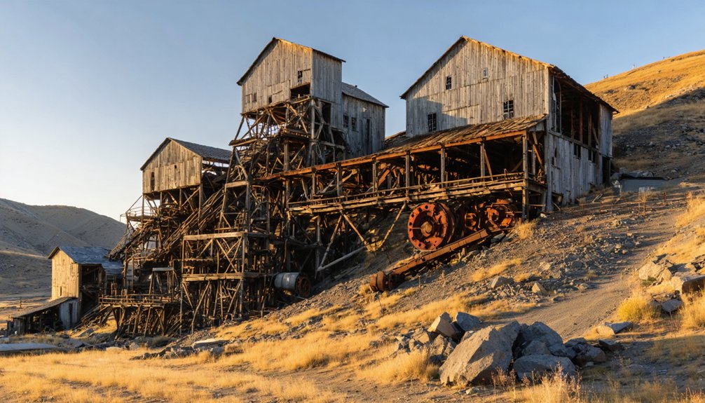 ghost town mining ruins