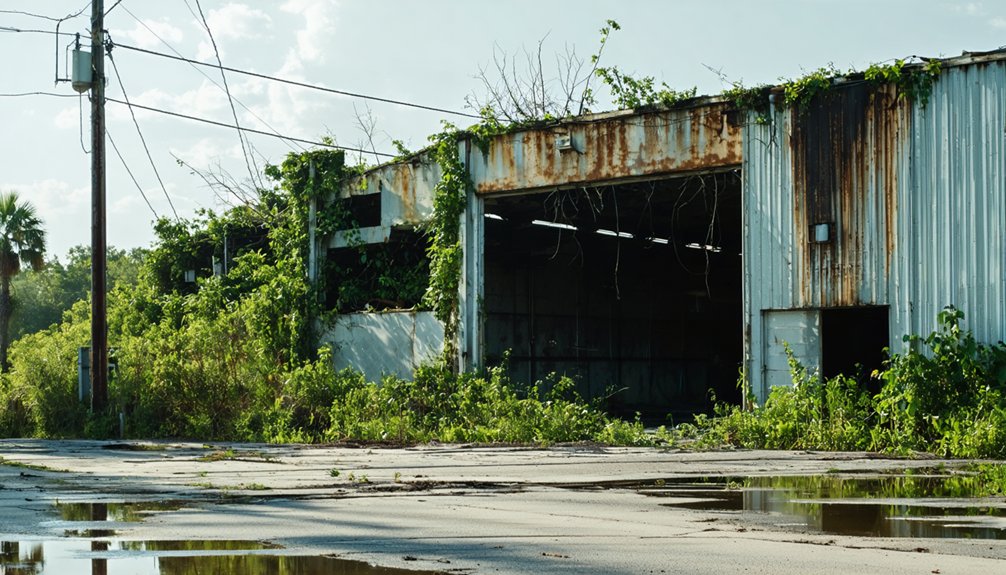 ghost town of extraction