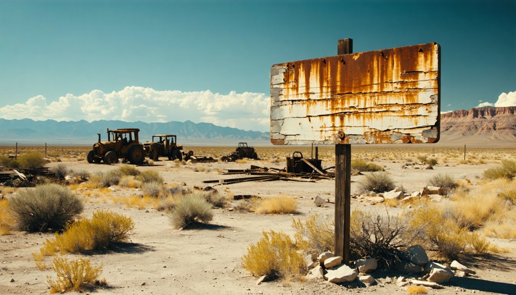 ghost town with history