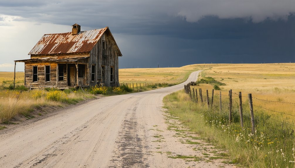 ghost towns along route 385