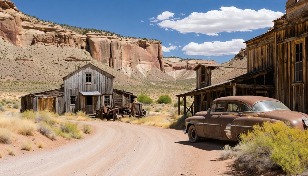 ghost towns and scenic drives