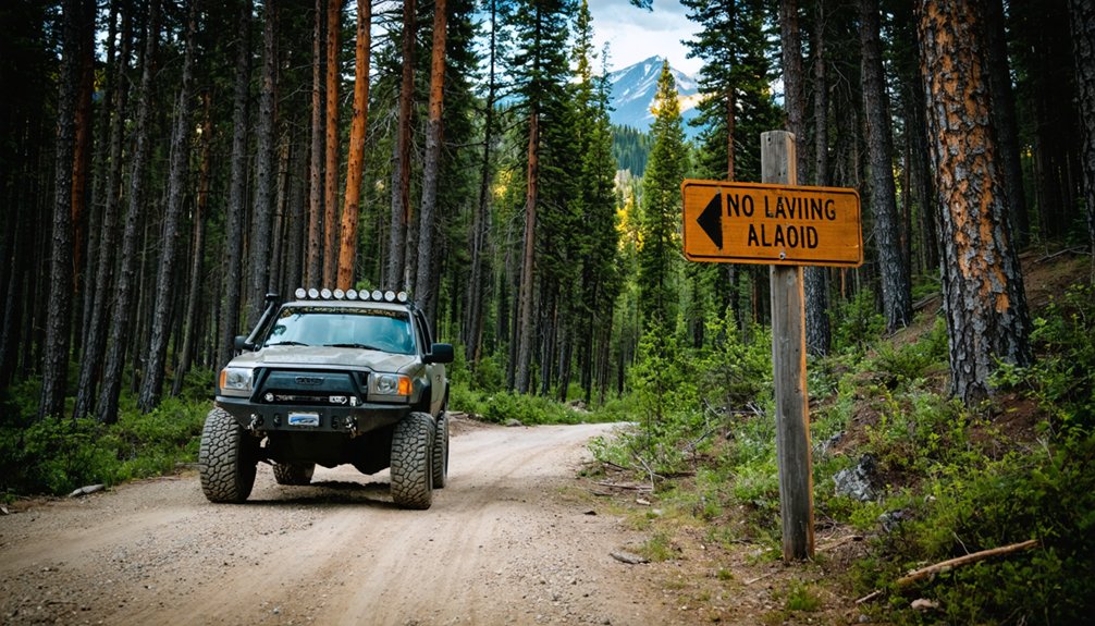 high clearance vehicle required