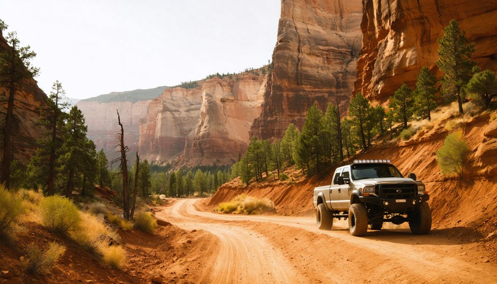 high clearance vehicle required