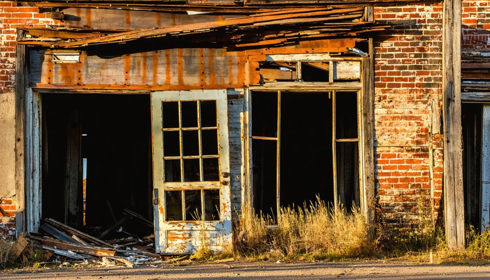 light reveals abandoned stories