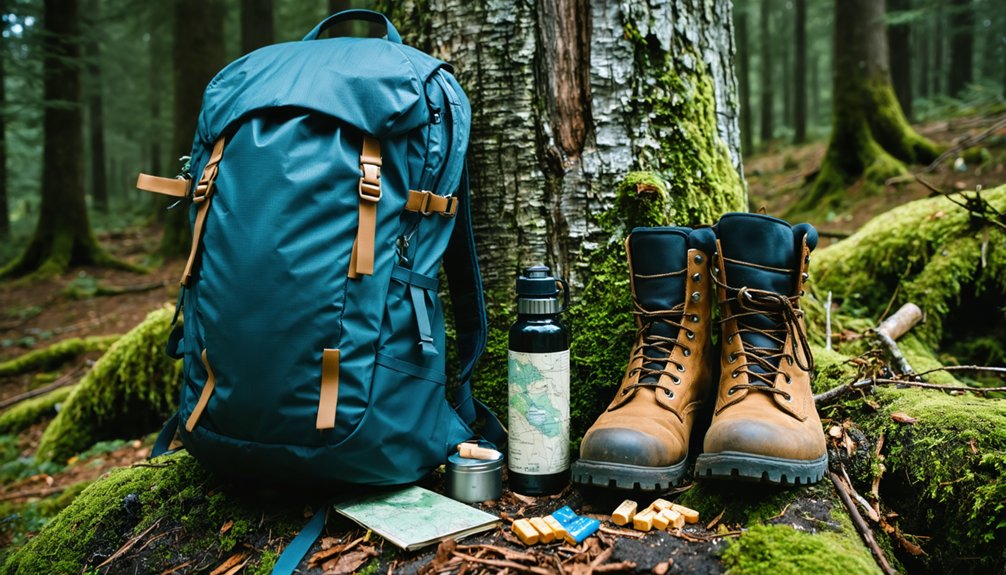 pack for muddy hikes