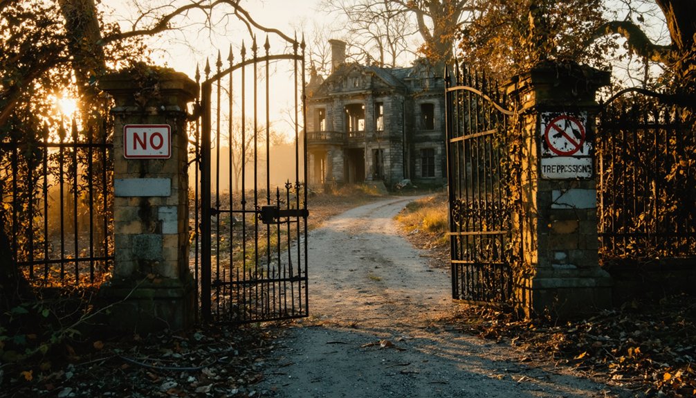 private property no trespassing