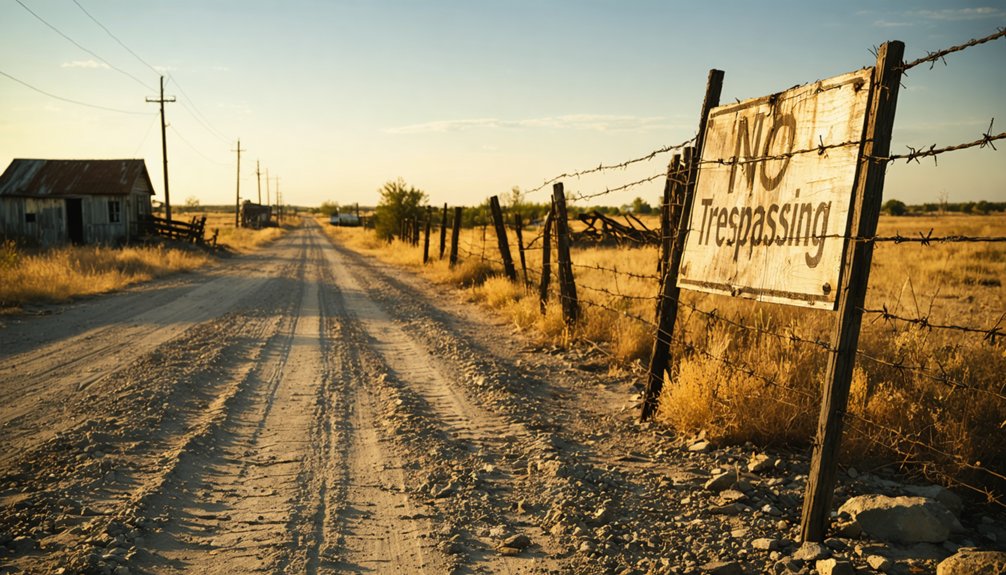 private site roadside marker