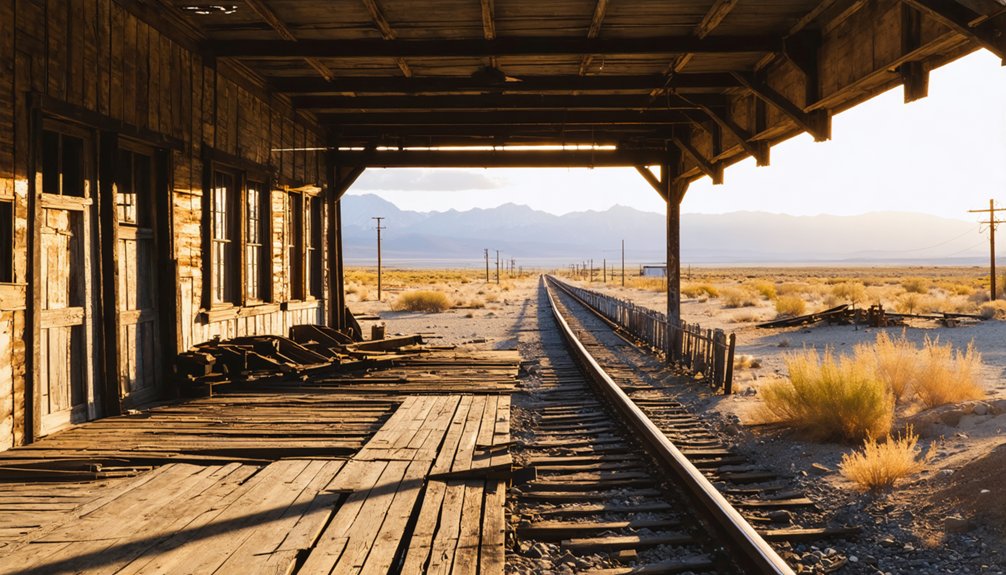 railroad hub to ghost town