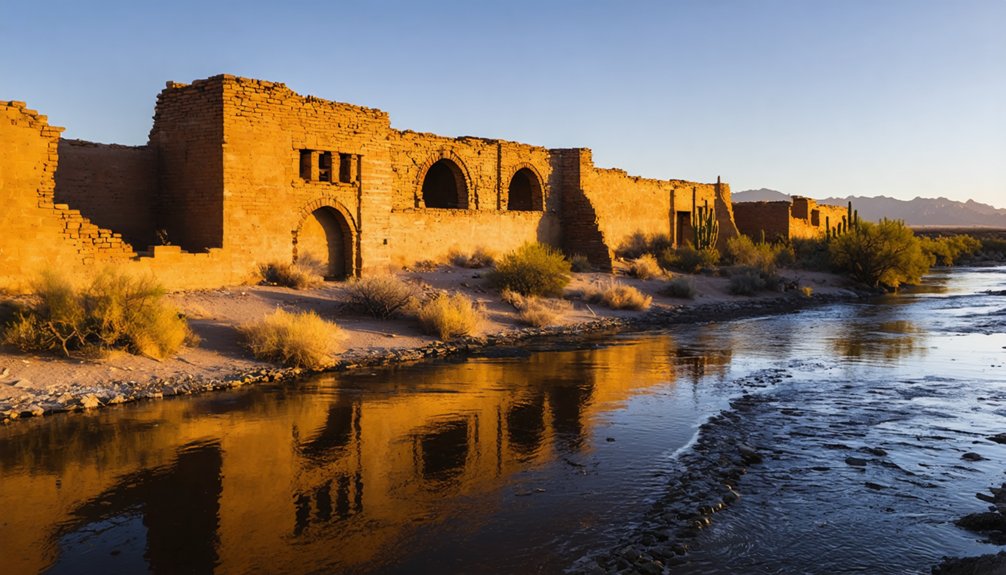 river ruins reveal history