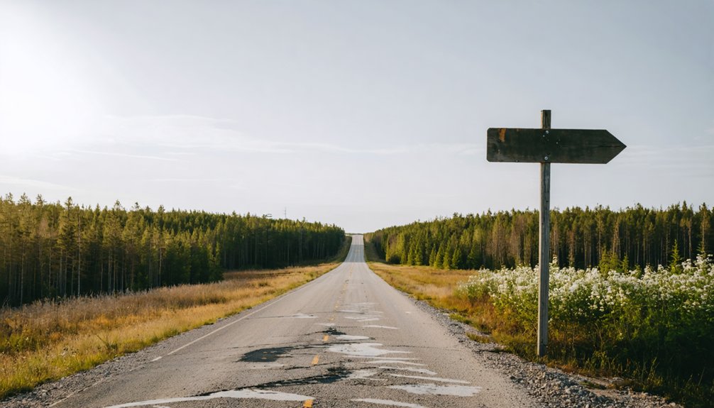 rural roads and navigation