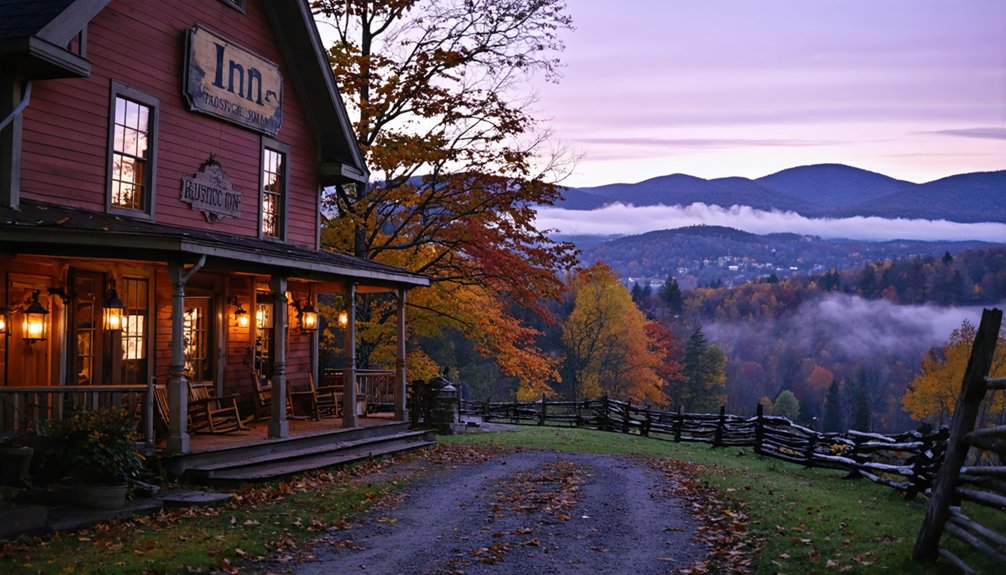 rustic camping or cozy stays