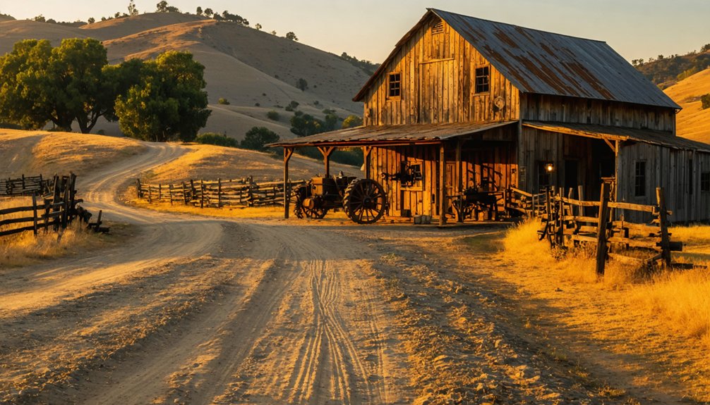 rustic wine country retreat