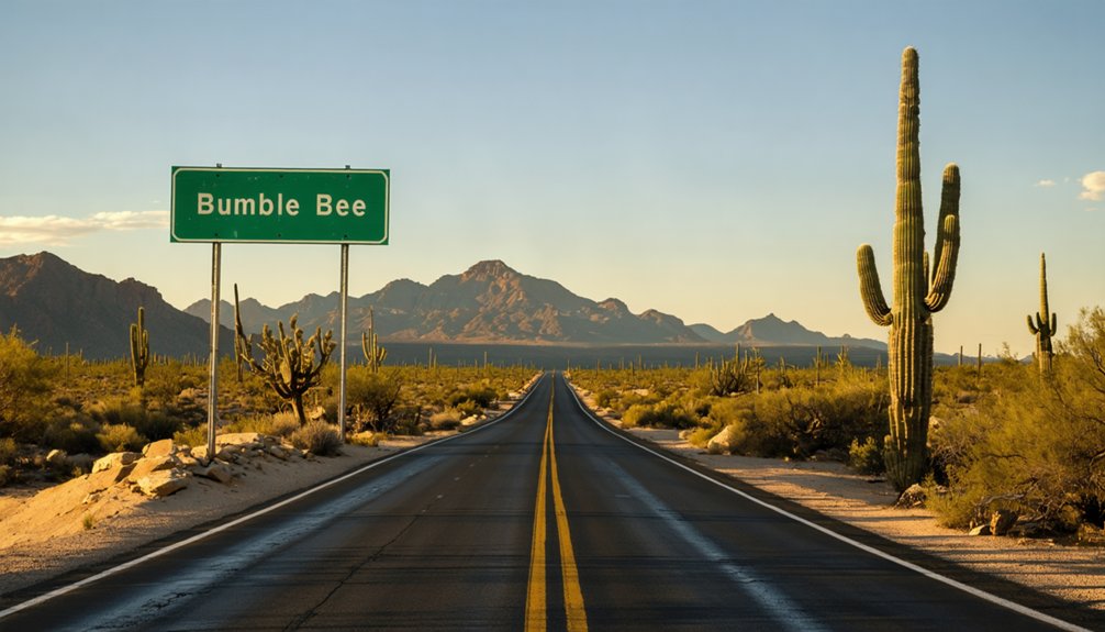 scenic drive to bumble bee