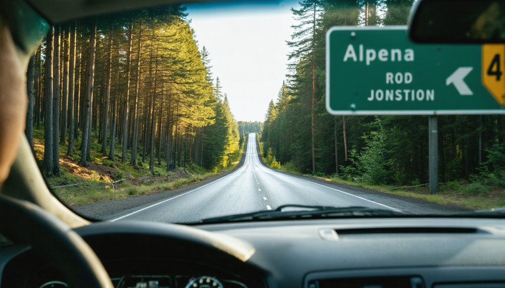 scenic drive to leer