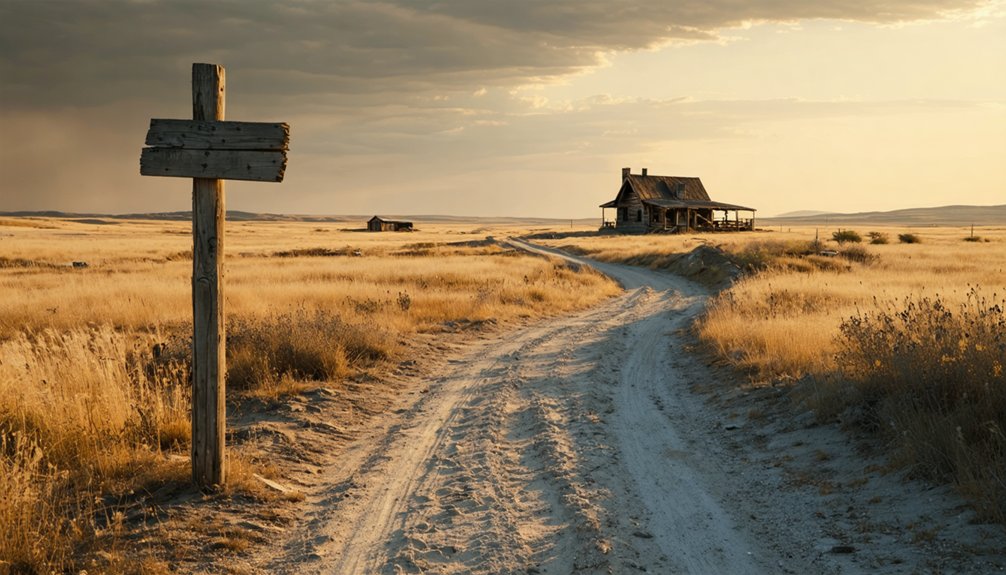 trails revealing abandoned histories