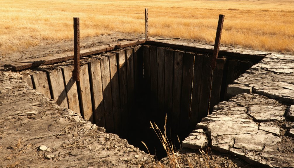 beware of hidden shafts