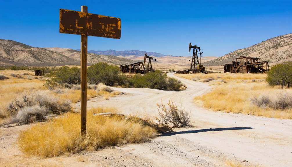 desert ghost town photography