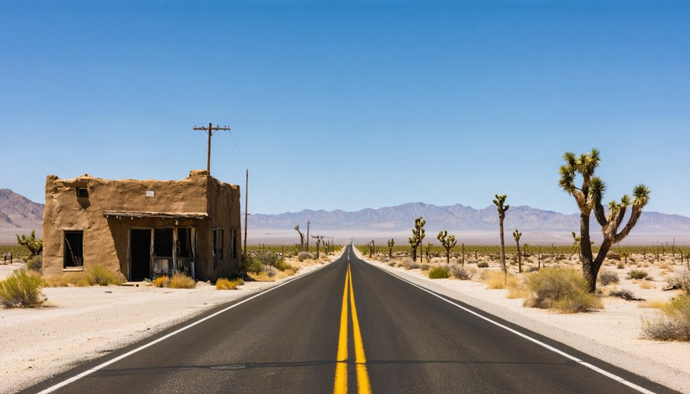 desert landmarks along route 66