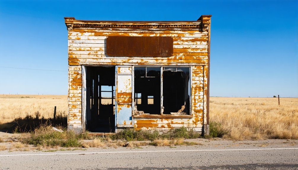 explore abandoned kansas town