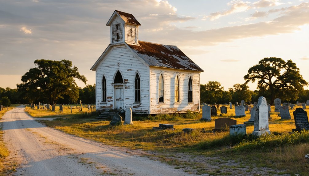 explore minters chapel ghost town
