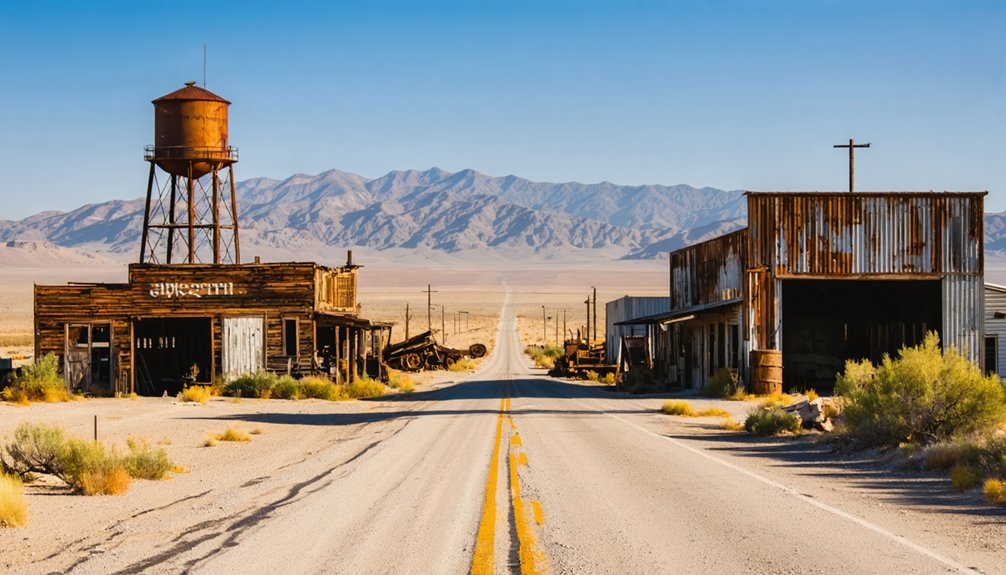explore tempiute ghost town