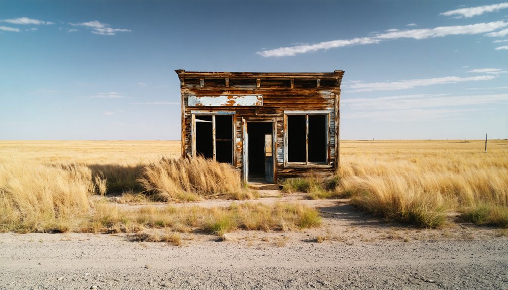from thriving town to ghost