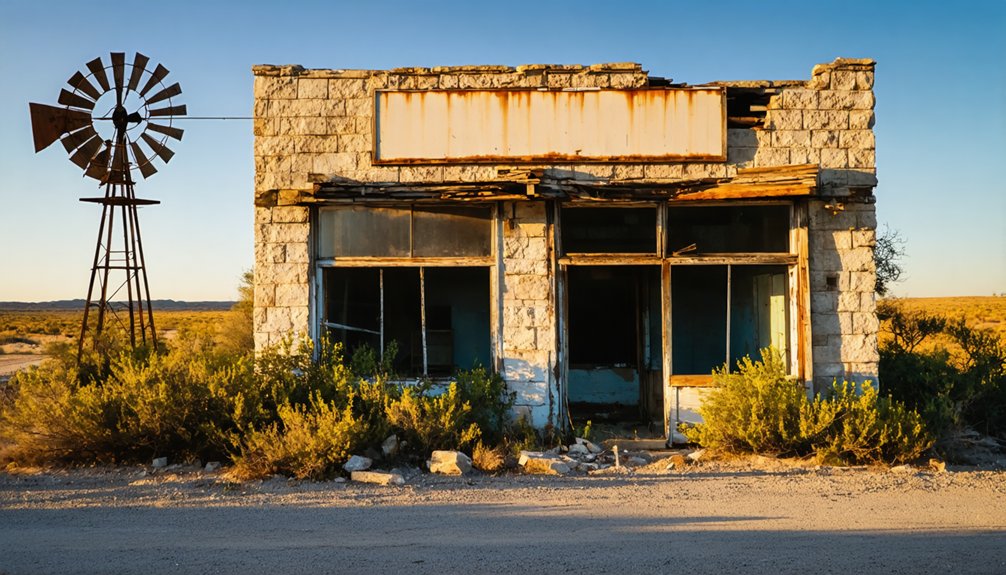 ghost town s silent remnants