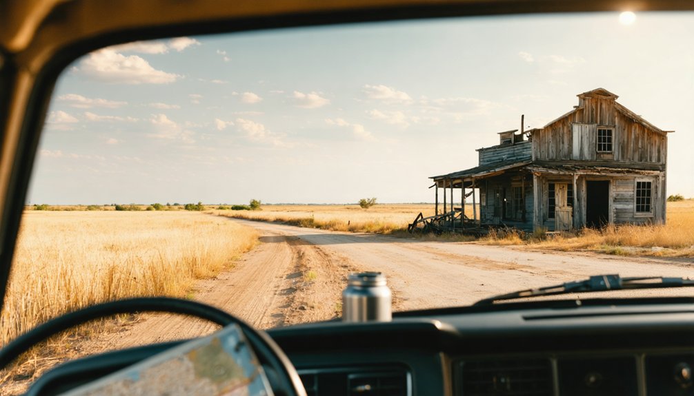 ghost towns and nature