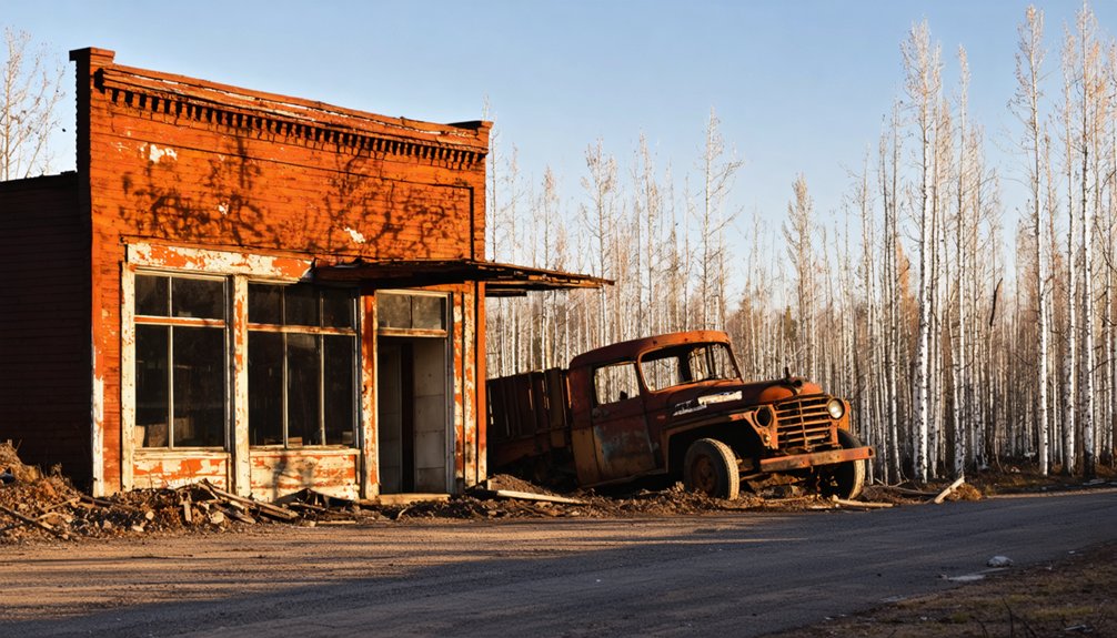 ghost towns of iron range