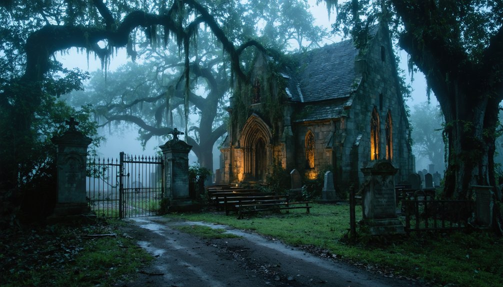 ghostly hands haunt travelers