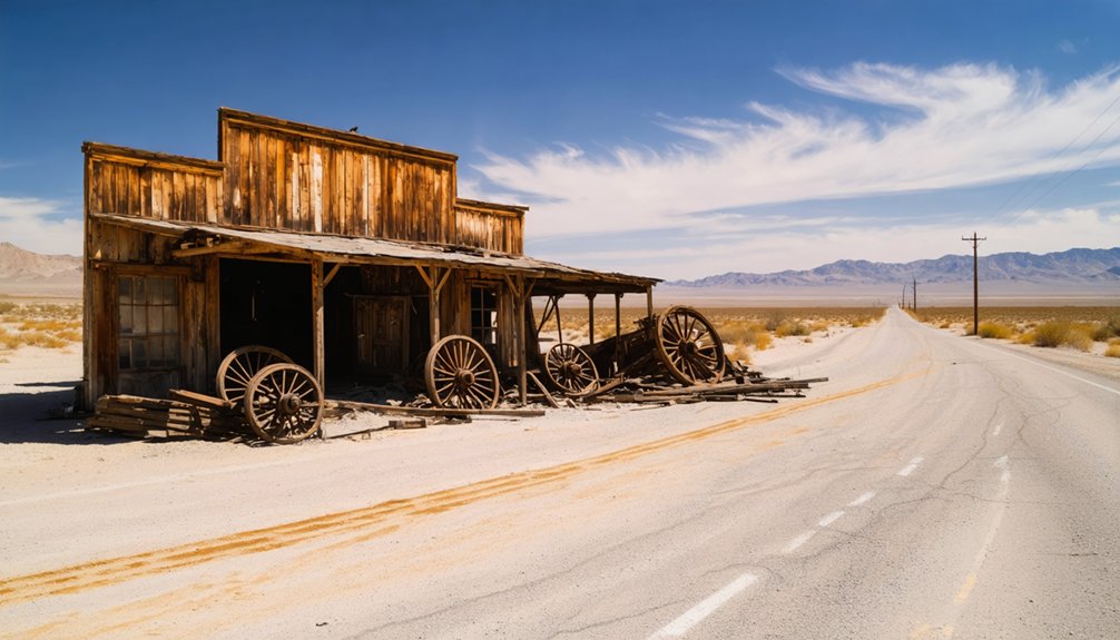 gold mining ghost towns