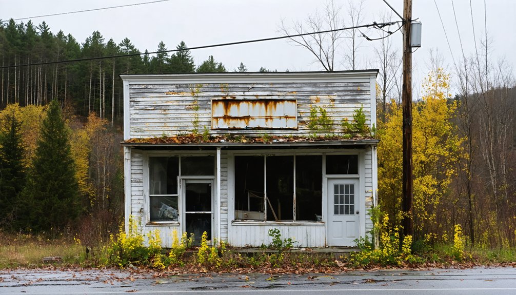 nature reclaims potterville s remains