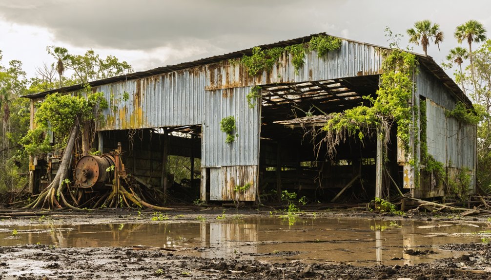 phosphate ghost towns remnants