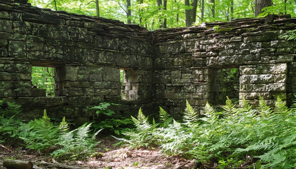 remnants of a frontier village