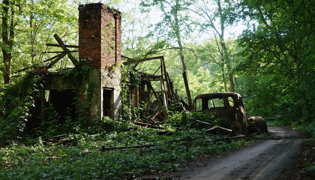 remnants of lignite s history