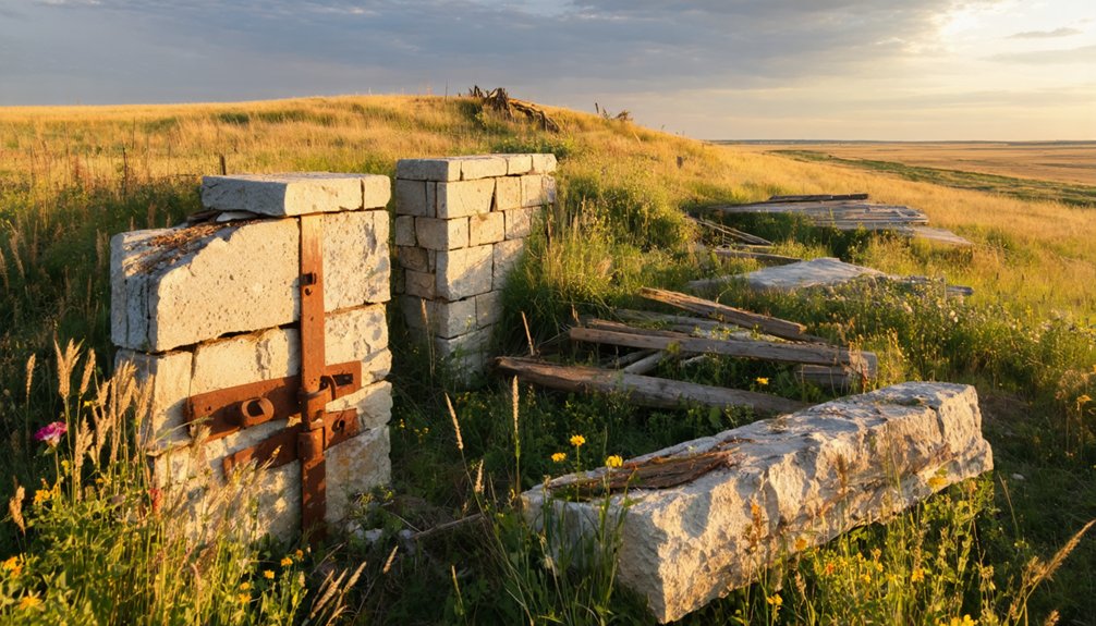 remnants of prairie life