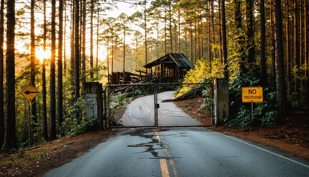 restricted access to meyers mill