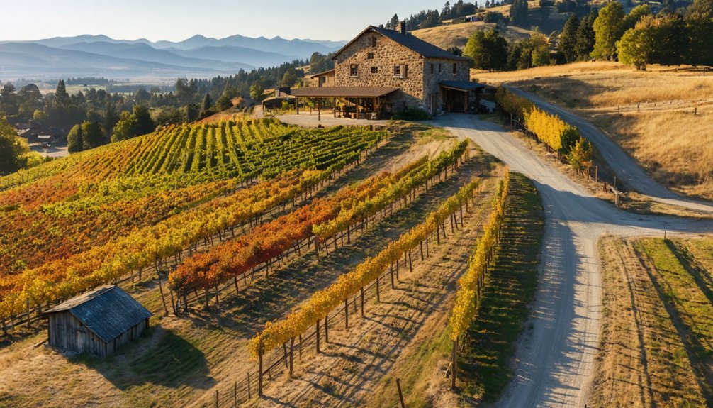 scenic winery with handcrafted wines